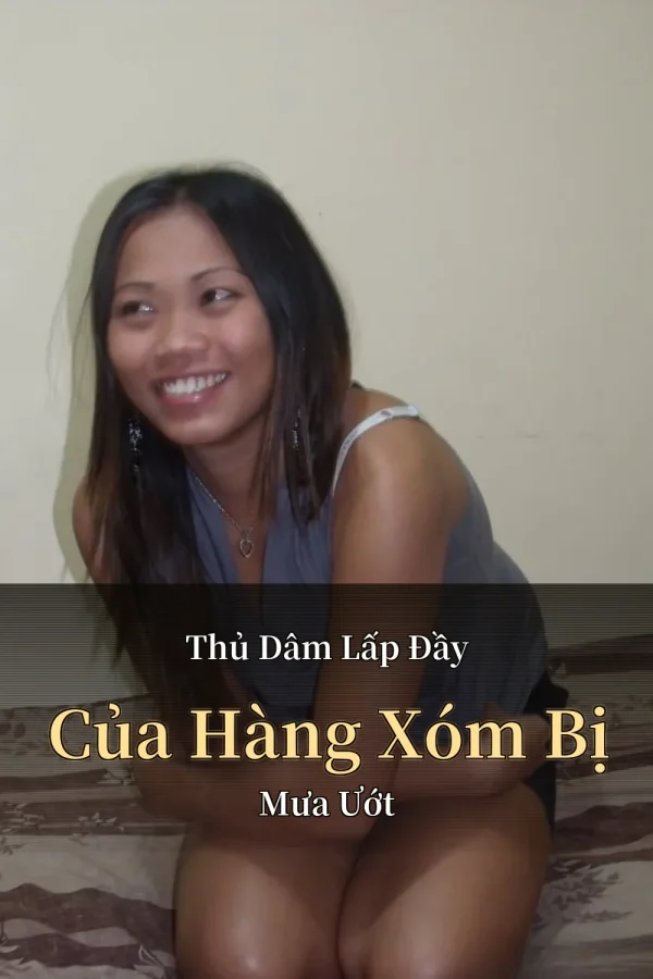 Thủ Dâm Lấp Đầy Của Hàng Xóm Bị Mưa Ướt